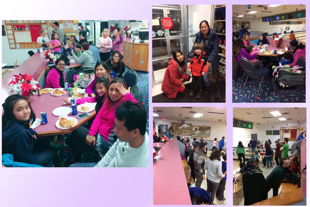 2016 12 06 holiday bowling and appreciation collage